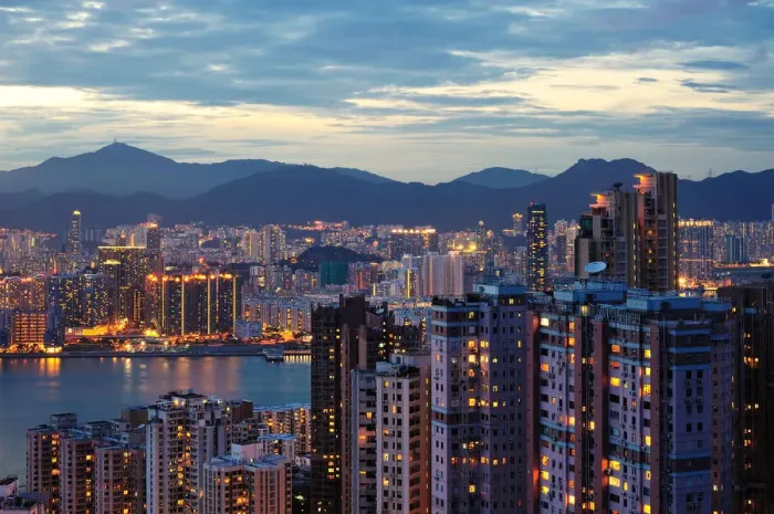 Framed Print : Hong Kong City