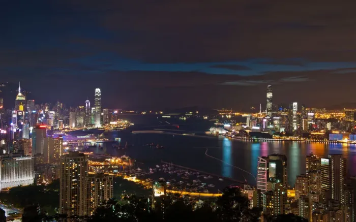 Framed Print : Hong Kong city view from east side Framed Print : Hong Kong city view from east side