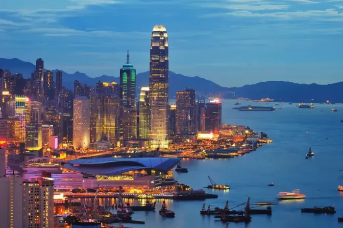 Framed Print : Hong Kong Cityscape Framed Print : Hong Kong Cityscape