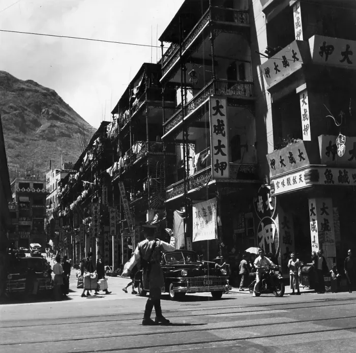 Framed Print : Hong Kong Corner Framed Print : Hong Kong Corner