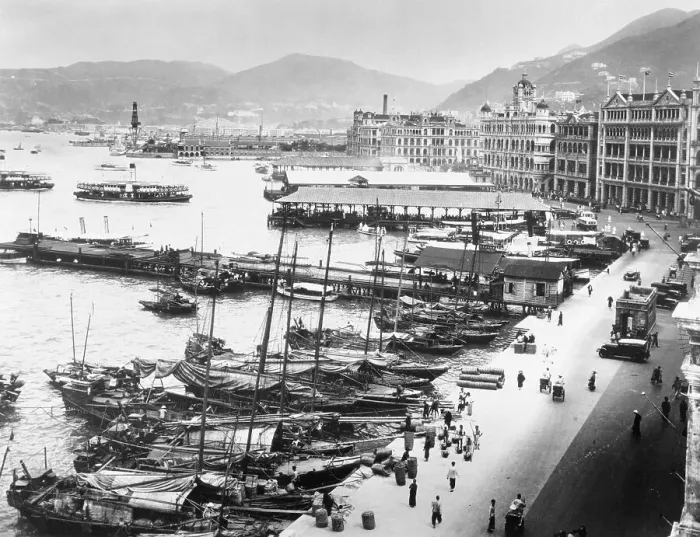 Framed Print : Hong Kong Harbor Framed Print : Hong Kong Harbor