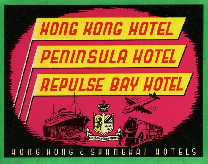 Framed Print : Hong Kong Hotel, Peninsula Hotel, Repulse Bay Hotel Framed Print : Hong Kong Hotel, Peninsula Hotel, Repulse Bay Hotel