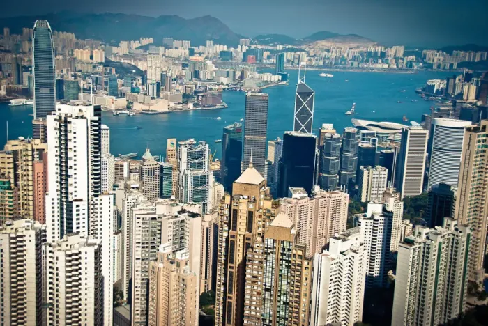 Framed Print : Hong Kong from the Peak Framed Print : Hong Kong from the Peak