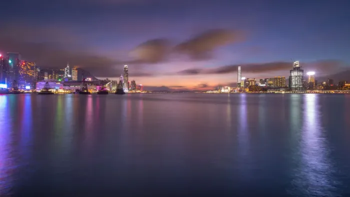Framed Print : Hong Kong skyline from Causewaybay Framed Print : Hong Kong skyline from Causewaybay