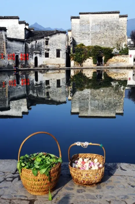 Framed Print : Hongcun village Framed Print : Hongcun village