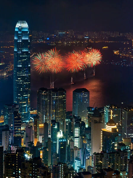 Hongkong National fireworks