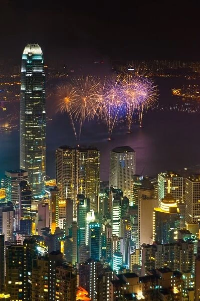 Hongkong national fireworks