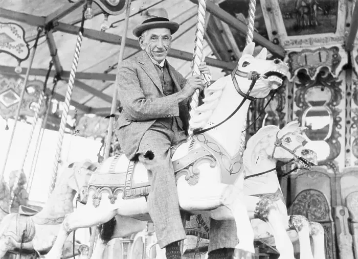 Framed Print : Honorable W. M. Hughes Riding Carousel Framed Print : Honorable W. M. Hughes Riding Carousel