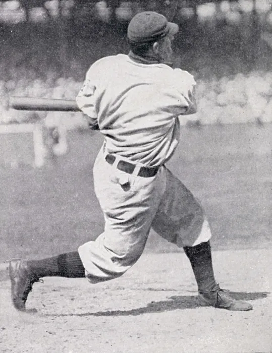 Framed Print : Honus Wagner At Bat Framed Print : Honus Wagner At Bat