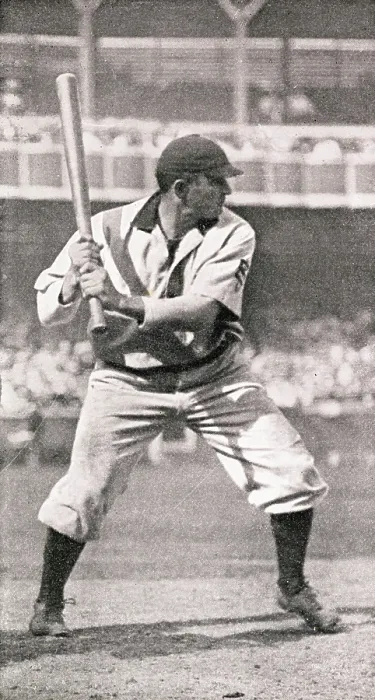 Framed Print : Honus Wagner At Bat Framed Print : Honus Wagner At Bat