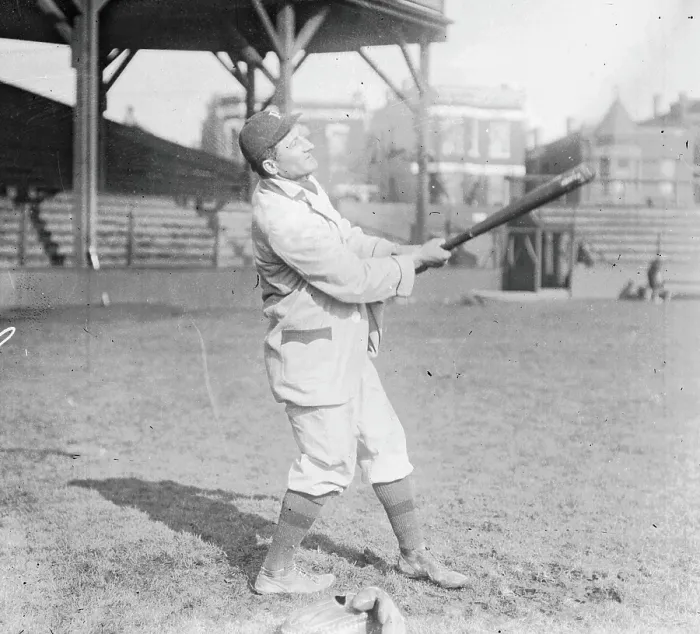 Framed Print : Honus Wagner At Bat Framed Print : Honus Wagner At Bat
