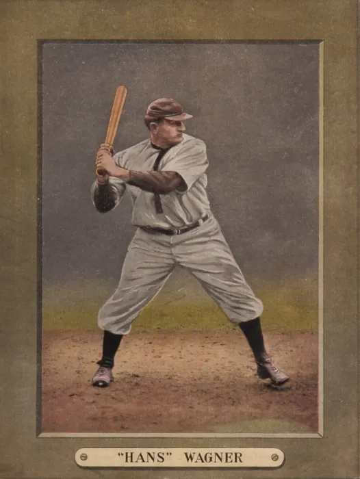 Framed Print : Honus Wagner Printed Card Framed Print : Honus Wagner Printed Card