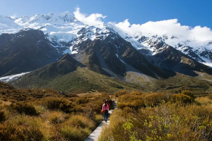 Framed Print : Hooker Valley Track, Mt. Cook Framed Print : Hooker Valley Track, Mt. Cook