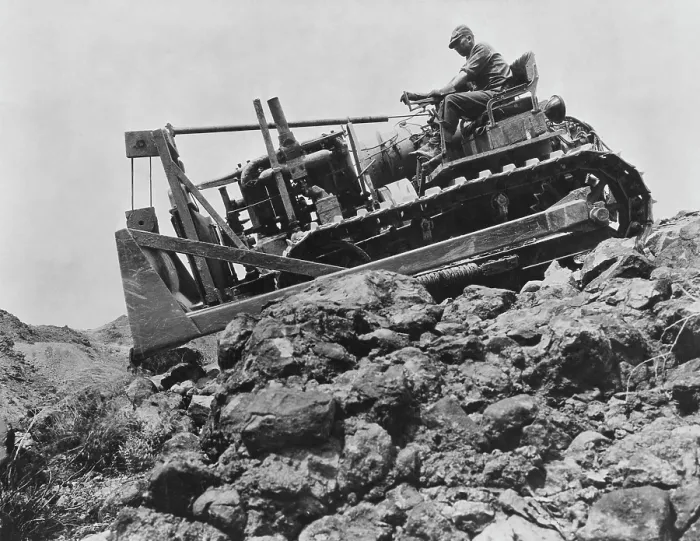 Framed Print : Hoover Dam Construction Framed Print : Hoover Dam Construction