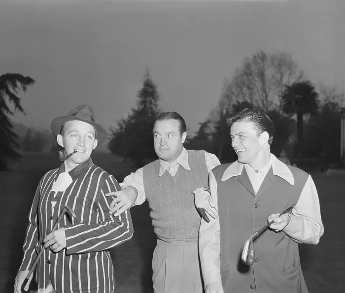Framed Print : Hope, Crosby and Sinatra Play Golf Framed Print : Hope, Crosby and Sinatra Play Golf