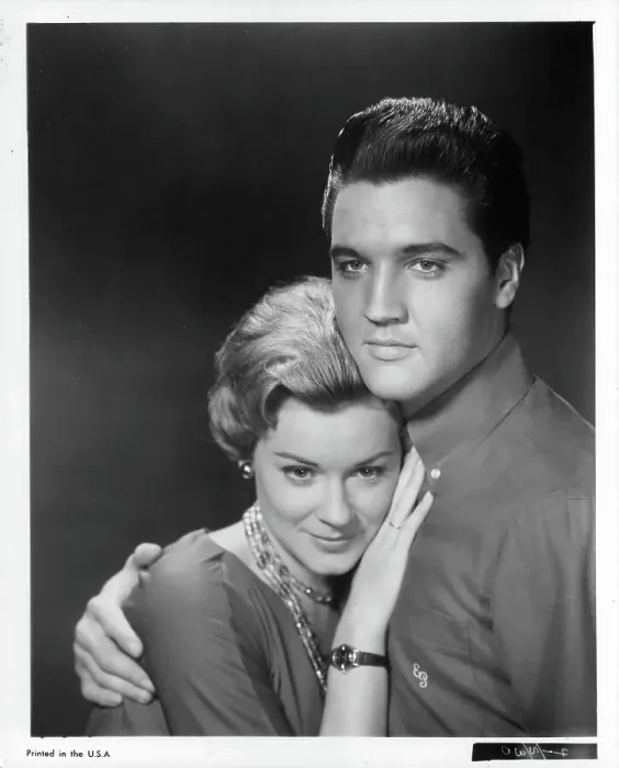 Framed Print : Hope Lange And Elvis Presley In Wild In The Country Framed Print : Hope Lange And Elvis Presley In Wild In The Country