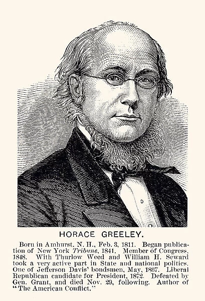 HORACE GREELEY -XXXL with lots of details