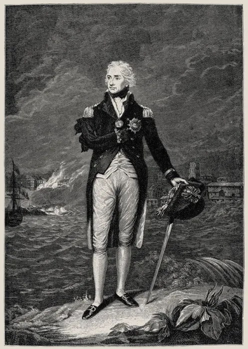 Framed Print : Horatio Lord Nelson (1884-90) Framed Print : Horatio Lord Nelson (1884-90)