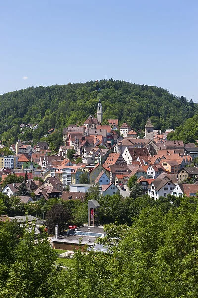 Horb am Neckar, Black Forest, Baden-Wuerttemberg, Germany, Europe, PublicGround