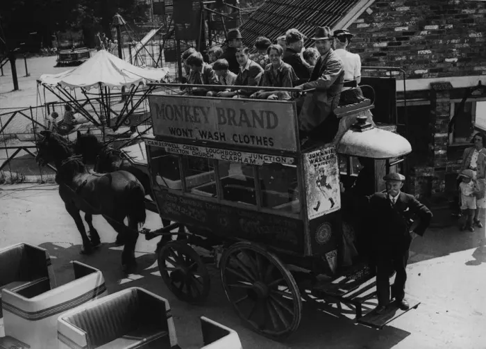Framed Print : A Horse Bus Framed Print : A Horse Bus