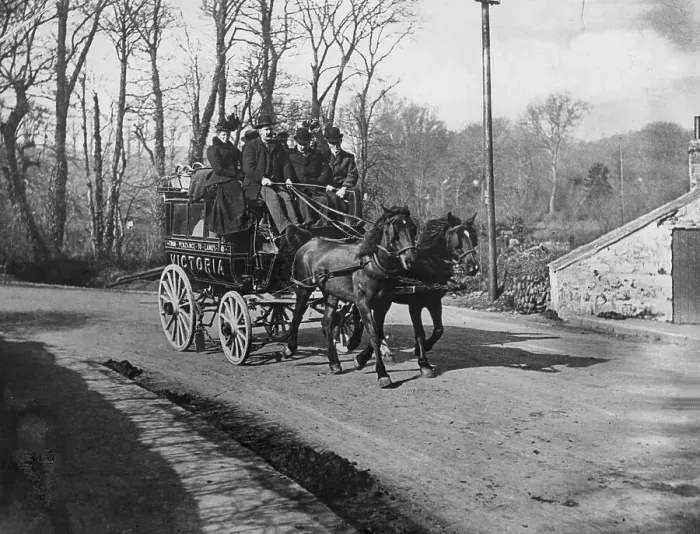 Framed Print : Horse Drawn Omnibus Framed Print : Horse Drawn Omnibus