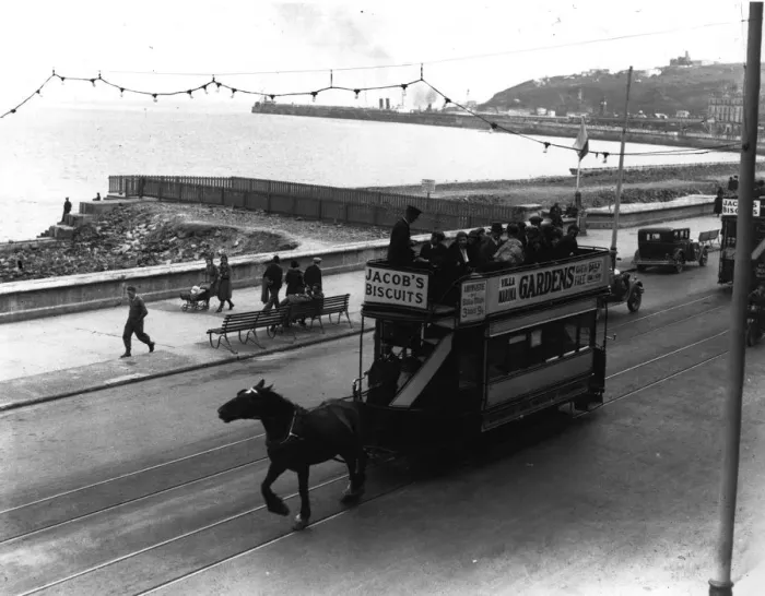 Framed Print : Horse-Drawn Tram Framed Print : Horse-Drawn Tram