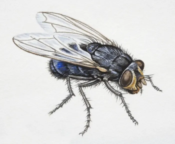 Framed Print : Horse Fly, Fidena castanea, side view Framed Print : Horse Fly, Fidena castanea, side view