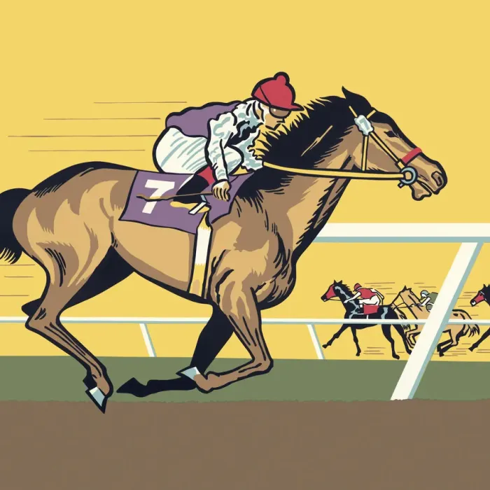 Framed Print : Horse Race Framed Print : Horse Race