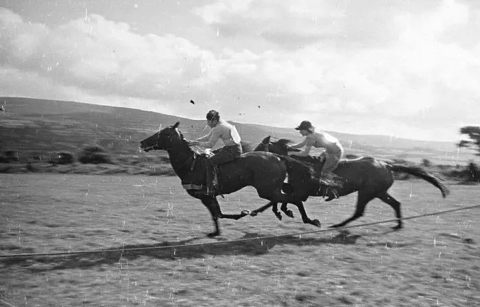 Framed Print : Horse Race