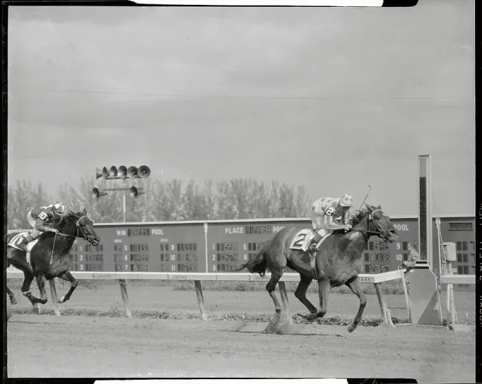 Framed Print : Horse Racers Coming to Finish Line Framed Print : Horse Racers Coming to Finish Line