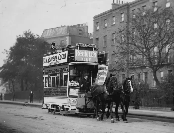Framed Print : Horse Tram Framed Print : Horse Tram