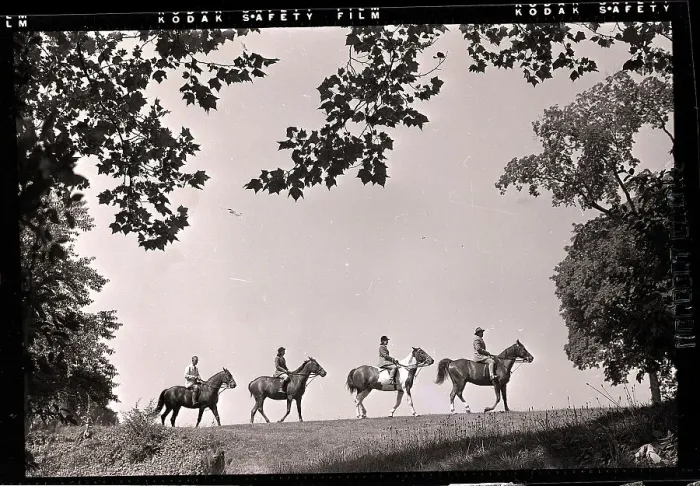 Framed Print : Horseback Riders In The Distance Framed Print : Horseback Riders In The Distance