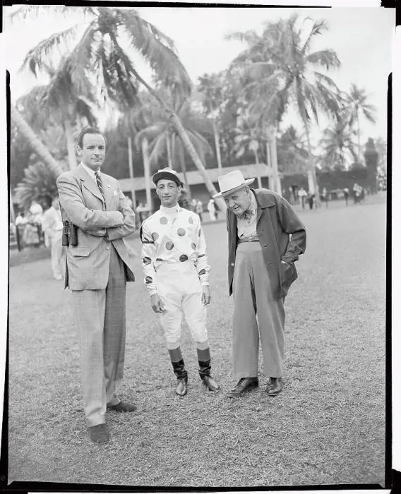 Framed Print : Three Horseracing Professionals at Tracks Framed Print : Three Horseracing Professionals at Tracks