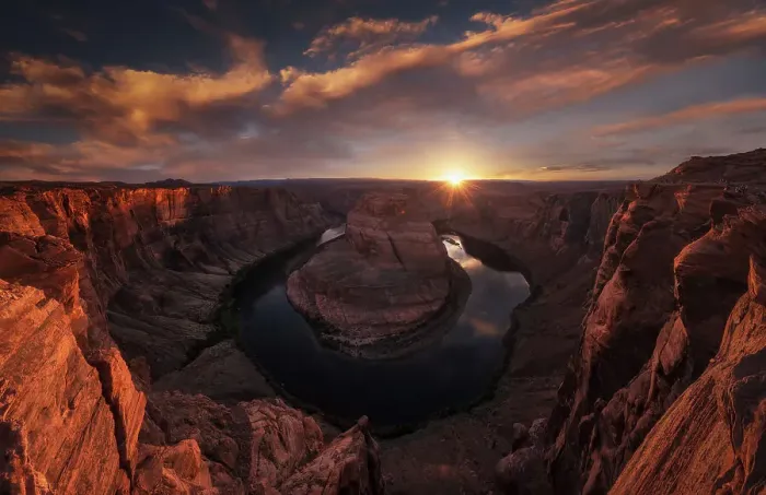 Framed Print : Horseshoe Bend Sunset Framed Print : Horseshoe Bend Sunset