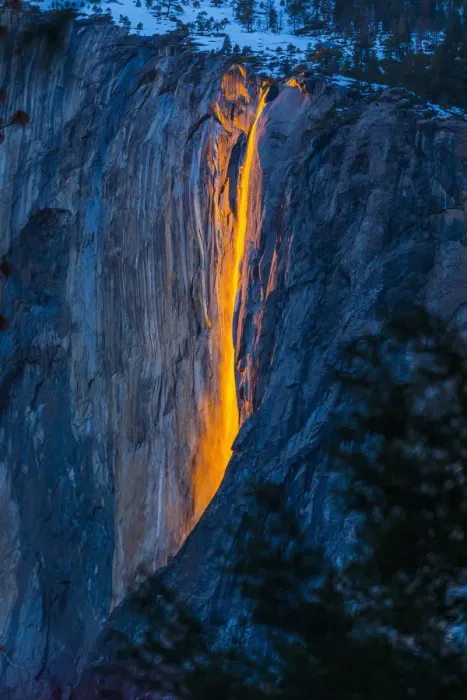 Framed Print : Horsetail Falls in Yosemite National Park, Yosemite, California, United States Framed Print : Horsetail Falls in Yosemite National Park, Yosemite, California, United States