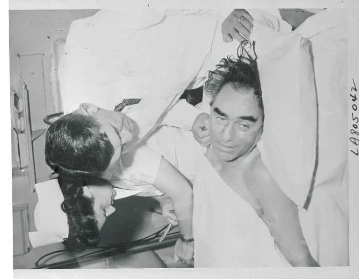Framed Print : Hospital Attendants Aiding Busby Berkeley Framed Print : Hospital Attendants Aiding Busby Berkeley