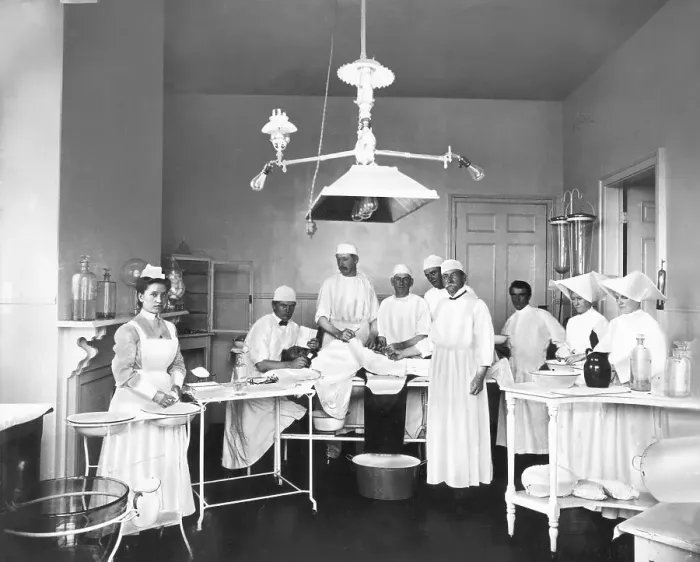 Framed Print : Hospital Operating Room Framed Print : Hospital Operating Room