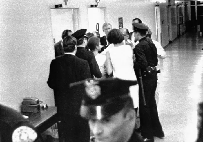 Framed Print : Hospital Scene After Kennedy Shooting Framed Print : Hospital Scene After Kennedy Shooting