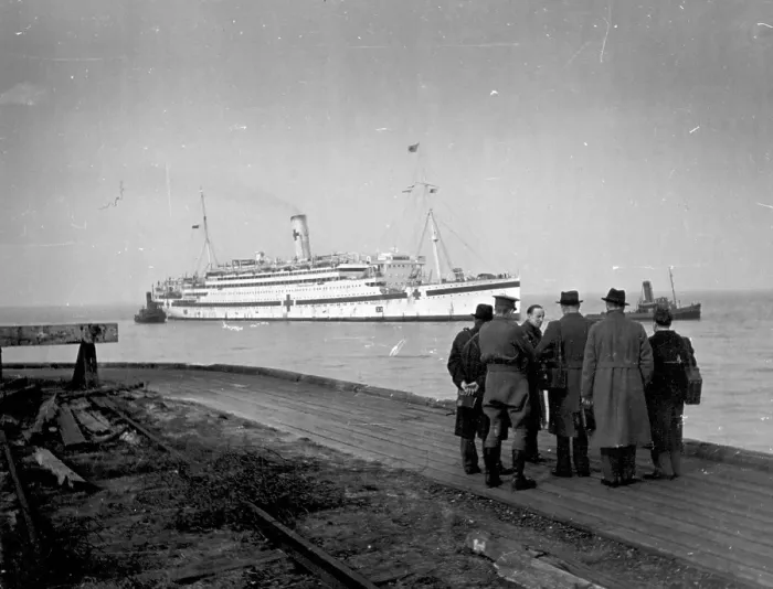 Framed Print : Hospital Ship Framed Print : Hospital Ship