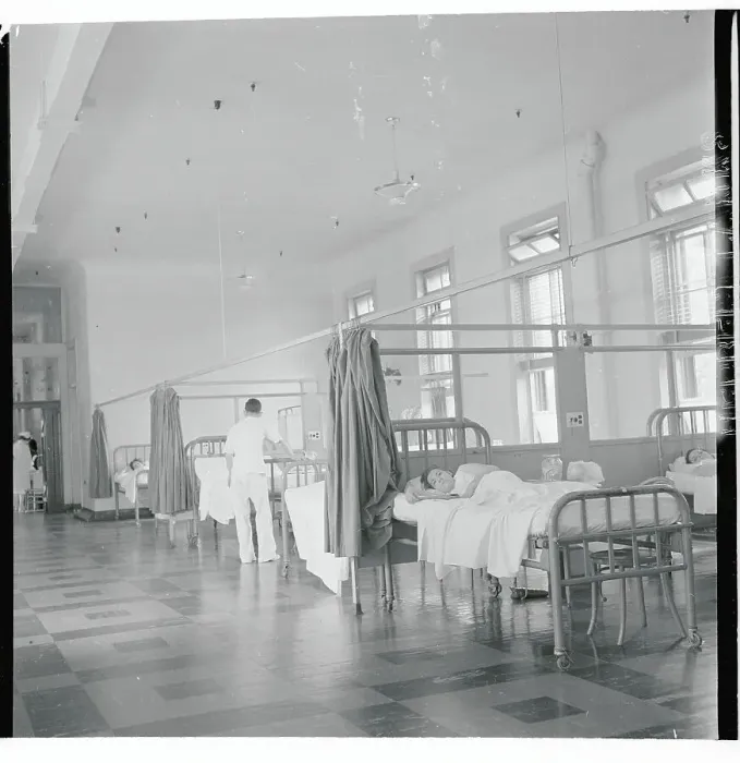 Framed Print : Hospital Ward