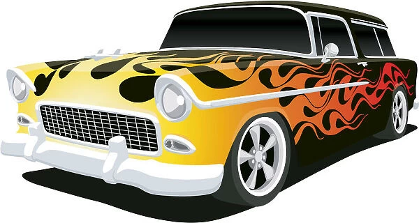 Hot Rod 1955 Chevy
