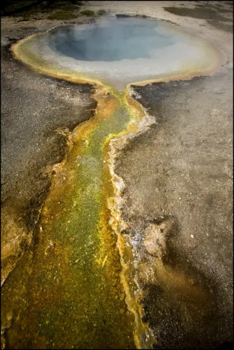 Framed Print : Hot Spring Framed Print : Hot Spring