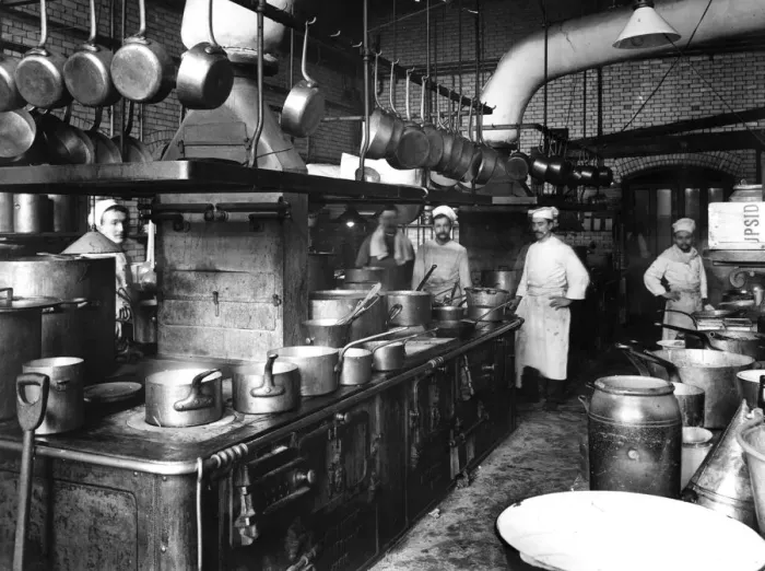 Framed Print : Hotel Kitchen Framed Print : Hotel Kitchen
