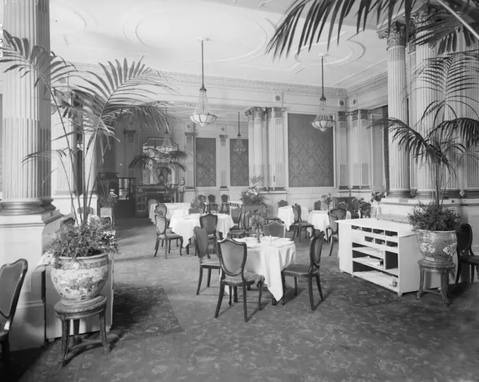 Framed Print : Hotel Restaurant