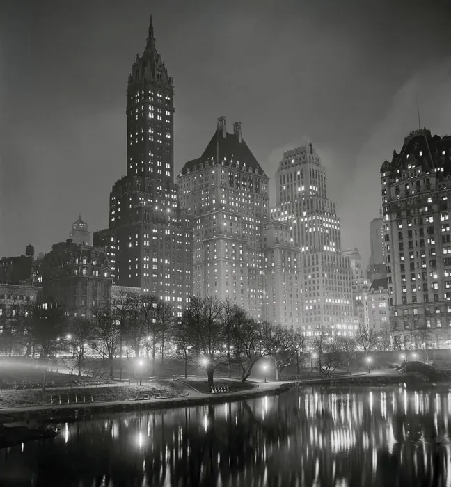 Framed Print : Hotels by Central Park Framed Print : Hotels by Central Park