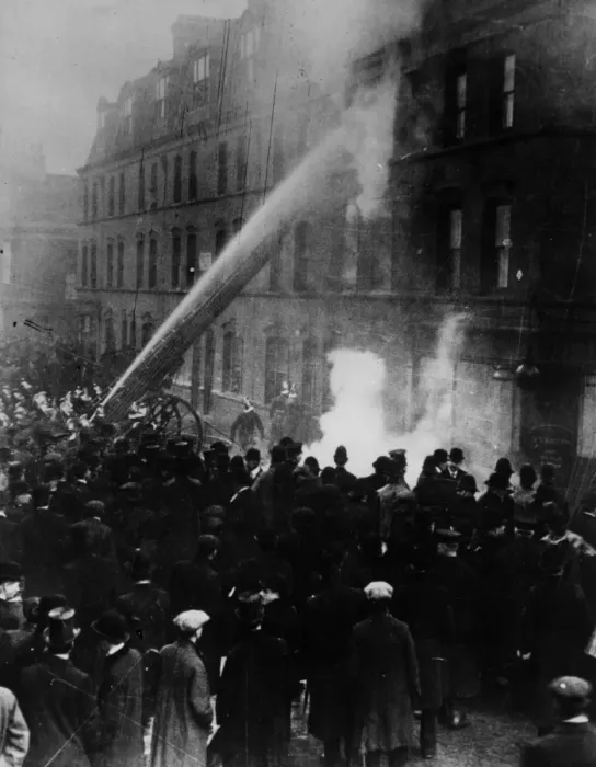 Framed Print : Houndsditch Outrage Framed Print : Houndsditch Outrage