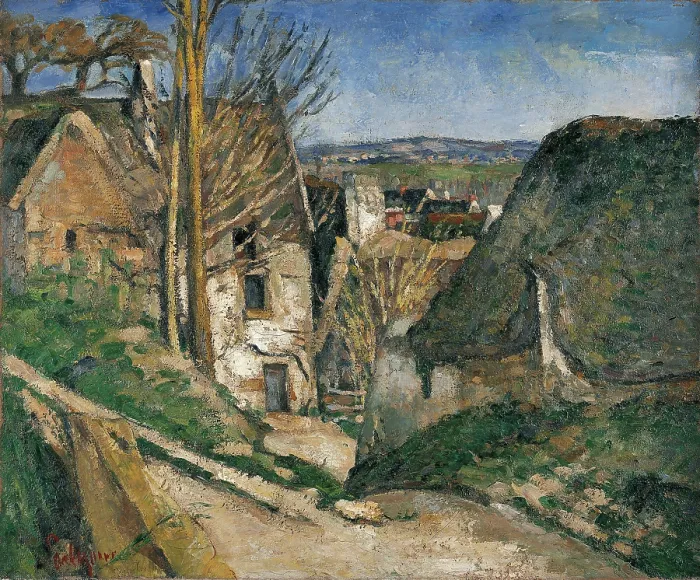 Framed Print : The House of a Hanged, by Paul Cézanne, 1873, XIX Century, oil on canvas Framed Print : The House of a Hanged, by Paul Cézanne, 1873, XIX Century, oil on canvas