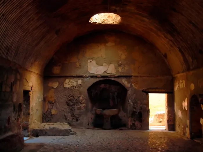 Framed Print : A house in Herculaneum Framed Print : A house in Herculaneum
