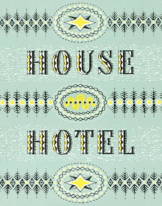 Framed Print : House Hotel Sign Framed Print : House Hotel Sign