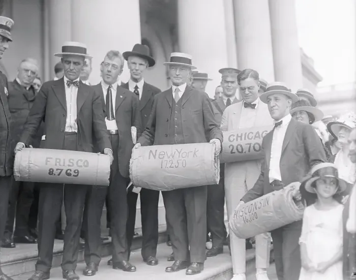 Framed Print : House Leaders Holding Petitions Framed Print : House Leaders Holding Petitions